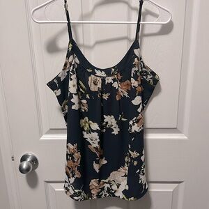 LOFT floral tank top